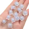 Cuentas Cuadradas de Acrílico con Agujero Grande Cuentas Sueltas Cuentas para Pulsera Relleno Macarrón Hecho a Mano DIY Cuerda para Ensartar Lanyard para Teléfono Adorno