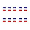 Bandeira de Corda da Copa do Mundo de 2026 EUA-Canadá-México, Em Estoque, Bandeiras de Torcedor de 48 Equipes, Bandeiras de Puxar 14*21cm, Bandeiras de Pendurar 20*28cm