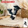 Decoración de Figura Acrílica Transfronteriza, Soporte de Exhibición para Manualidades para la Temporada de Graduación 2026, Regalo para Compañeros de Clase, Maestros, Amigos, Diseño Plano 2D