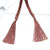 Trenzas de Peluca Sintética Borlas de Doble Extremo Accesorios para Ropa Correas para Bolsos de Mano Borlas Accesorios de Borla de Poliéster