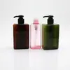 Botella de Loción Quartet de 280 ml Botella de Repuesto de PETG Botella con Dispensador para Loción Gel Antibacterial Champú Líquido para Lavar Botellado