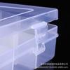 Caja de Plástico Transparente Desmontable de 36 Compartimentos para Joyería, Cuentas, Almacenamiento, Organización de Piezas, Caja de Embalaje para Componentes Electrónicos