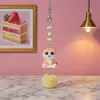 Llavero de Peluche de Gatito Lindo y Adorable Accesorios DIY Caja Sorpresa Regalo para Niños Llavero de Cuentas Colgante