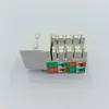 Módulo Categoria 6 Banhado a Ouro RJ45 Módulo de Rede Cabo de Rede Gigabit Módulo de Informação de Dados para Computador Modelo Tongfang Overtest
