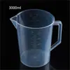 Taza medidora de plástico Vaso de laboratorio con asa Taza para mojar uvas Taza para mojar medicamentos Taza graduada Taza medidora con escala