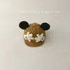 Chapéu de Bebê Primavera e Outono Jeans Aba Macia Boné com Aba para Meninos e Meninas Fofo com Orelhas do Mickey Boné de Baseball Super Fofo