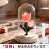 Luz de Noche Creativa Tulipán Flor Eterna Transfronteriza Adornos Decorativos Regalo de Cumpleaños Regalo del Día de San Valentín Chino Atmósfera