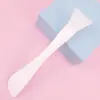Brocha de silicona para mascarilla facial, cepillo doble para lavar la nariz, cepillo de maquillaje de doble propósito de cerdas suaves, aplicador de brocha para mascarilla facial de barro, belleza belleza maquillaje