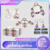 Chaveiro Acrílico Foto Personalizada Desenho Animado Anime Pingente Celebridade Periférico Corte Diamante Personalizado