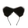 Lindo Pinza para el Cabello con Forma de Oreja Juguete Accesorios Aro Juego Color Sólido Conejo Corazón