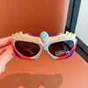 Gafas de Sol para Bebé, Anti-UV, Gafas Lindas de Dibujos Animados, Spider-Man, Visores Solares para Niños, Gafas Modernas y de Moda para Niños