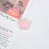 Mini Almohadillas de Pata de Gato Coloridas Brillantes DIY Pegamento de Crema Imanes para Refrigerador Hechos a Mano Accesorios para Pasadores Joyería Resina Accesorios para Ropa