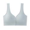 Ropa interior hermosa para mujeres de mediana edad con espalda abierta, anillos sin hebillas, sujetador tipo chaleco, sujetador de lactancia para madres de mediana edad y mayores