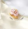 Accesorios Antiguos Vietnamitas de Oro de Arena Alta Retención de Color Cuentas Espaciadoras Colgante de Zirconio Incrustado de Durazno Cadena de Extensión para Pulsera y Collar Joyería DIY