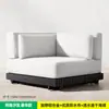 Sofá nórdico para exterior, pátio, jardim ao ar livre, móveis de lazer, hotel, interior, impermeável, proteção solar, combinação de sofá e mesa de centro