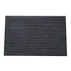 Alfombra de PVC con Doble Raya Centro Comercial Hotel Oficina Uso Doméstico Resistente al Desgaste Raspador de Barro Felpudo Antideslizante Área Grande Cobertura Total Venta al por Mayor