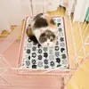 Tapete Universal para Pets Quatro Estações Tapete de Verão Dupla Face Tapete de Seda Gelada Tapete de Dormir para Cachorro Tapete para Cachorro Tapete para Gato Plataforma para Gaiola de Gato