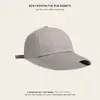Chapéu Boné Feminino Estilo Coreano Top Macio Mostrando o Rosto Pequeno Estilo Japonês Simples Casual Cor Sólida Proteção Solar Boné de Baseball Masculino