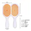 Nuevo peine hueco Amazon de panal para cabello húmedo y seco, peine de malla para peinar, peine de masaje para cabello liso del hogar