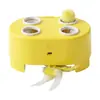 Juguete para gatos, topo de mascota, teaser eléctrico para gatos, caña para gatos, juguete autoentretenido para aliviar el aburrimiento, juguete para gatos, casa de queso