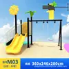 Escola Maternal Grande Escorregador Externo Interno Crianças Pequeno Doutor Balanço Combinação Brinquedo Instalações de Diversão Escorregador