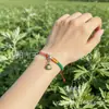 Pulsera de Cuerda Colorida del Festival del Bote del Dragón Bolsita Pequeña del Festival del Bote del Dragón Zongzi Pequeño Cuerda para la Mano Cabeza de Tigre Festival de Mayo Cuerda Colorida Terminada Pequeños Regalos