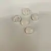 Ventas Directas de Fábrica Transfronterizas Anillo Redondo Multicolor de Piedra Ojo de Tigre Natural Superficie Accesorios de Piedra Agata Europeos y Americanos Parche por Lote