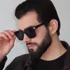 Nuevas gafas de sol unisex de protección solar para conducir al aire libre, con forma cuadrada, gafas de sol elegantes de alta gama, gafas de sol modernas y únicas