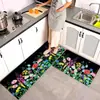 Tapete de chão absorvente e antiderrapante para cozinha com estampa de galo TEMU, venda quente internacional, tapete para entrada de casa, entrega em peça única