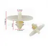 Adecuado para Parrillas de Refrigeración Universales para Automóviles, Paneles Decorativos Interiores, Paneles de Techo Interiores y Clips de Maletero