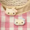 Broche de Tela de Gato Kt con Lazo Lindo de Dibujos Animados Colgante para Bolso de Niña Pasador para el Cabello Zapato Calcetines Sombrero Accesorios de Ropa