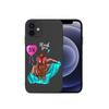 Adequado para Capa de Celular iPhone 17, Capa Macia, Capa de Celular Pai-Filho X Mom Moda Menina, Capa de Celular para Menina