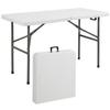 Mesa Plegable de Plástico para Exteriores Mesa de Banquete Alquiler Mesa de Fiesta Mesa de Comedor Portátil Escritorio Mesa Plegable para Venta en Mercados Nocturnos