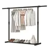 Secador de Roupas Simples de Chão para Uso Doméstico, Varal Retrátil Interno para Roupas, Cabideiro para Quarto, Secador de Roupas de Varanda para Uso Doméstico