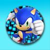 Fonte Transfronteiriça da Amazon Emblema do Sonic the Hedgehog Sonic Criança Sonic Estudante Pacote de Pequenos Presentes Emblema