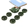 Juego de Té Gongfu Cerámico con Grietas de Hielo de Siete Colores Juego Completo Una Tetera Seis Tazas Regalo Tetera Xishi Tazas de Té Caja de Regalo Recuerdo
