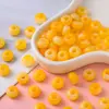 Cuentas de Cubo de Color Gelatina Acrílica Manchadas con Agujero Grande Cuentas Sueltas Material para Ensartar Pulseras Collares Hechos a Mano DIY Accesorios de Joyería
