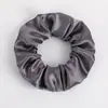 Goma de pelo elegante y con estilo transfronteriza, alta elasticidad, versátil, simple y de alta gama, de satén, para coleta alta en mujeres