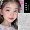 Raíz de montaña Pegatinas de Diamante maquillaje de ojos para rasgar color cara ojo rendimiento maquillaje viene con pegatinas de pedrería pegajosas Pegatinas de Diamante de Cristal maquillaje de ojos Diamante