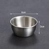 304 Plato para Salsa Coreana Taza para Jugo Plato para Sabor tamaño pequeño Plato para Sabor Plato para Salsa de Tomate Dorado Plato para Vinagre Taza para Jugo de Pimienta para Bistec