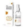 Spray de Pele para Pets Gato Cachorro Gato Cachorro Universal Suave Não Irritante Limpeza Profunda Remoção de Ácaros Desodorizante Uso Externo
