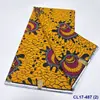 Tela de Batik Doble Cara Estilo Transfronterizo de Comercio Exterior con Colores Brillantes para Faldas de Mujer y Telas Estampadas Étnicas en Stock al por Mayor
