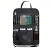 Organizador para Asiento Trasero de Coche, Bolsa de Almacenamiento para Respaldo de Asiento, Bolsa de Almacenamiento Multifuncional, Bolsa Colgante para iPad y Juguetes, Accesorio para Coche Anti-Patadas en el Asiento Trasero