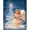 Pintura de Diamantes Ángel Niña Pequeña Diy5D Diamante Completo Decoración Sala de Estar Dormitorio Pintura de Diamantes Exclusivo Transfronterizo Ventas Directas de Fabricante