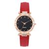 2023 explosión transfronteriza AliExpress moda simple reloj de dama redondo encaje Cielo Estrellado reloj de cuarzo para dama reloj