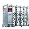 Puertas Eléctricas Más Vendidas, Puertas Retráctiles Inteligentes de Aleación de Aluminio de Acero Inoxidable, Portones Deslizantes Personalizados para Escuelas y Hospitales, Puertas Automáticas