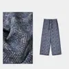 Verano Nuevo para Mujer Estilo 60s Cáñamo Puro Han Temperamento Casual Moda Versátil Holgado Retro Pantalones de Pierna Recta FSY60763