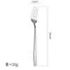 Colher Coreana de Aço Inoxidável Colher de Jantar Garfo de Jantar Garfo de Sobremesa Colher para Comer em Casa Beber Colher de Sopa Pode Gravar Logo a Laser
