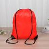 Bolsa de poliéster con bolsillo y logotipo personalizado, portátil, impermeable, para eventos de maratón, fútbol, baloncesto, bandolera con cordón.
