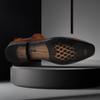 Botas Masculinas Transfronteiriças Tamanho Grande Botas Chelsea AliExpress Zíper Lateral Sapatos Masculinos Versátil Moda Botas de Cano Curto Masculinas Europeias e Americanas